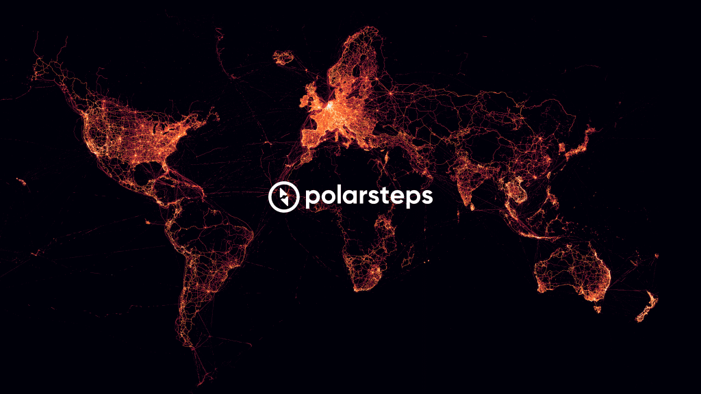 Polarsteps Heat map