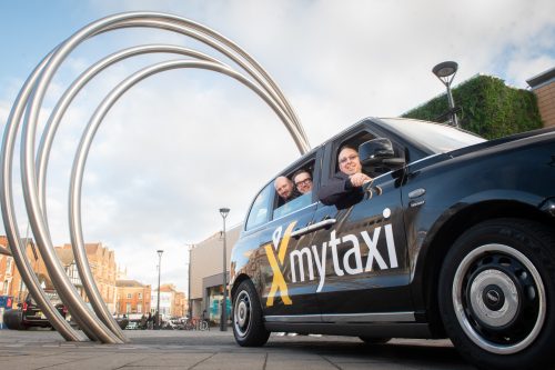 mytaxi derby press image