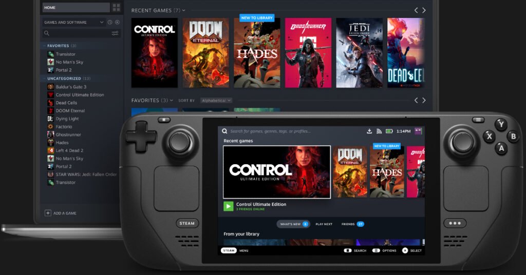 steam deck remote play together