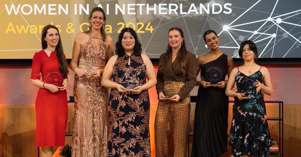 Maak kennis met de winnaars van de Women in AI Netherlands Awards 2024
