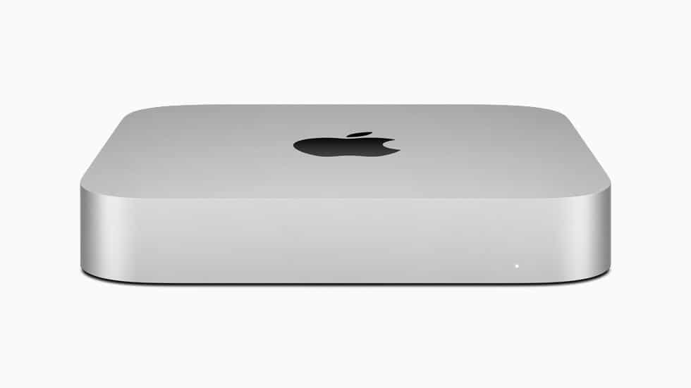The new M1-powered Mac mini.