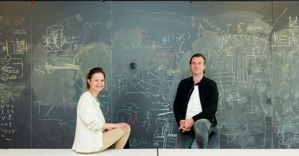 Freeke Heijman and Ton van _t Noordende