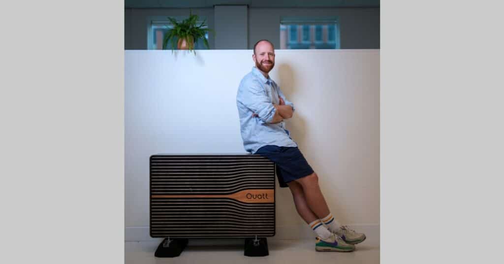 Marijn Flipse Quatt heat pump