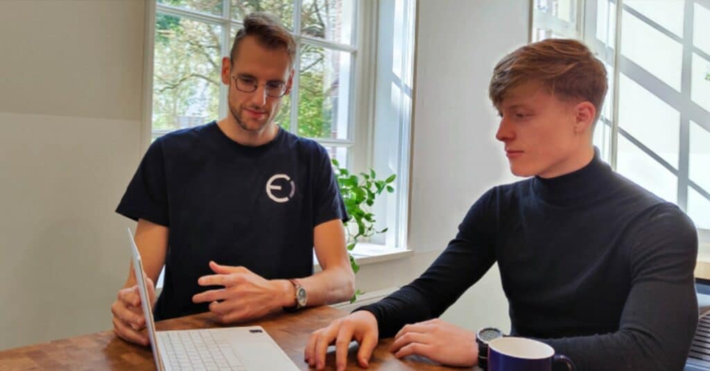 Rens and Chris from Ellipsis Drive Team