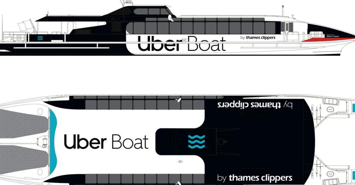 Uber dips toes in London waters, partners with Thames Clippers to launch ‘Uber Boat’