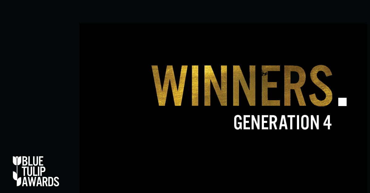 Blue Tulip Awards generation 4 winners