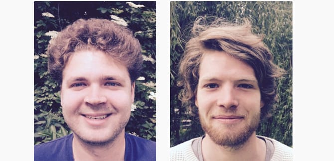 Soofos-founders Anton Verkooijen en Joris van den Berg