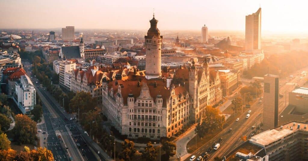 Leipzig Skyline