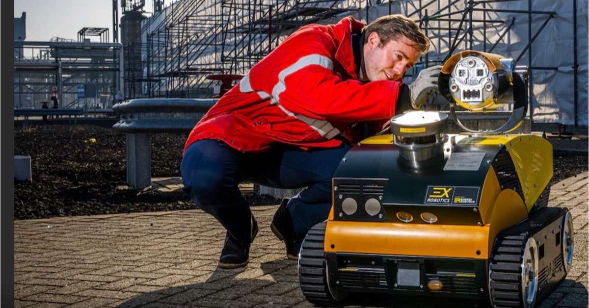 Delft-based ExRobotics raises €7M funding to expand its explosion-proof inspection robots