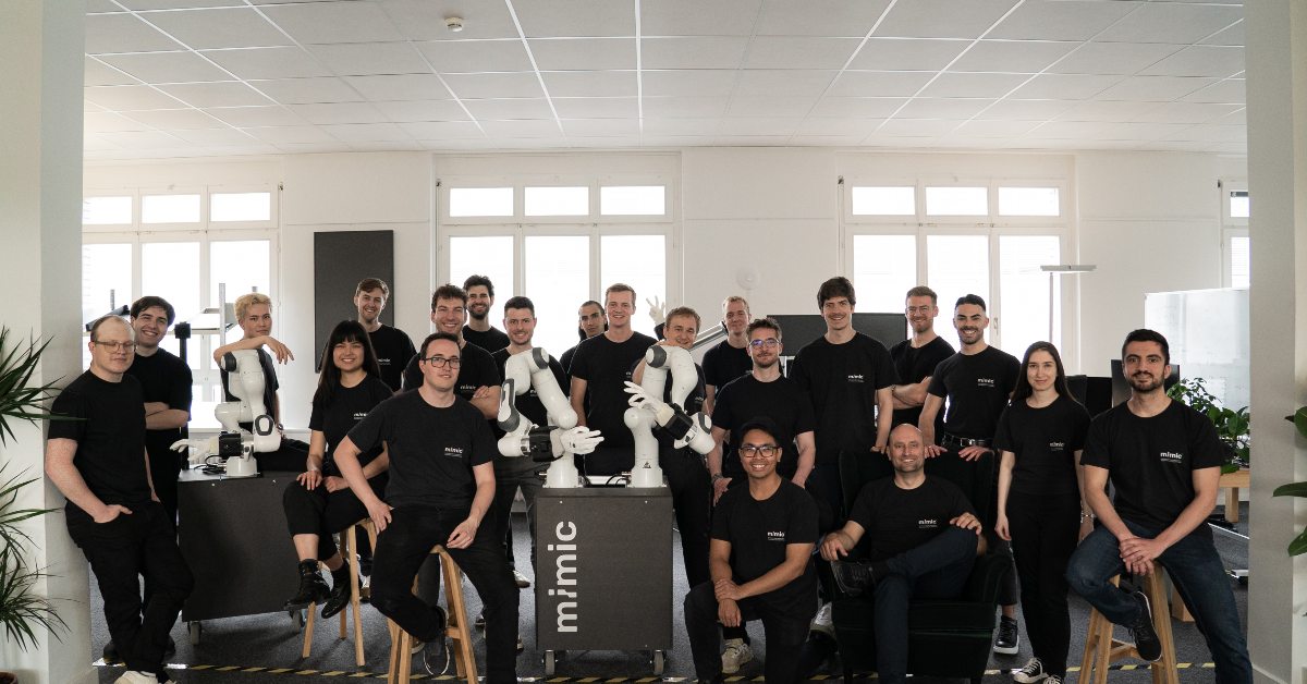 Swiss startup mimic raises €13.8M to bring human-like dexterity to industrial robots