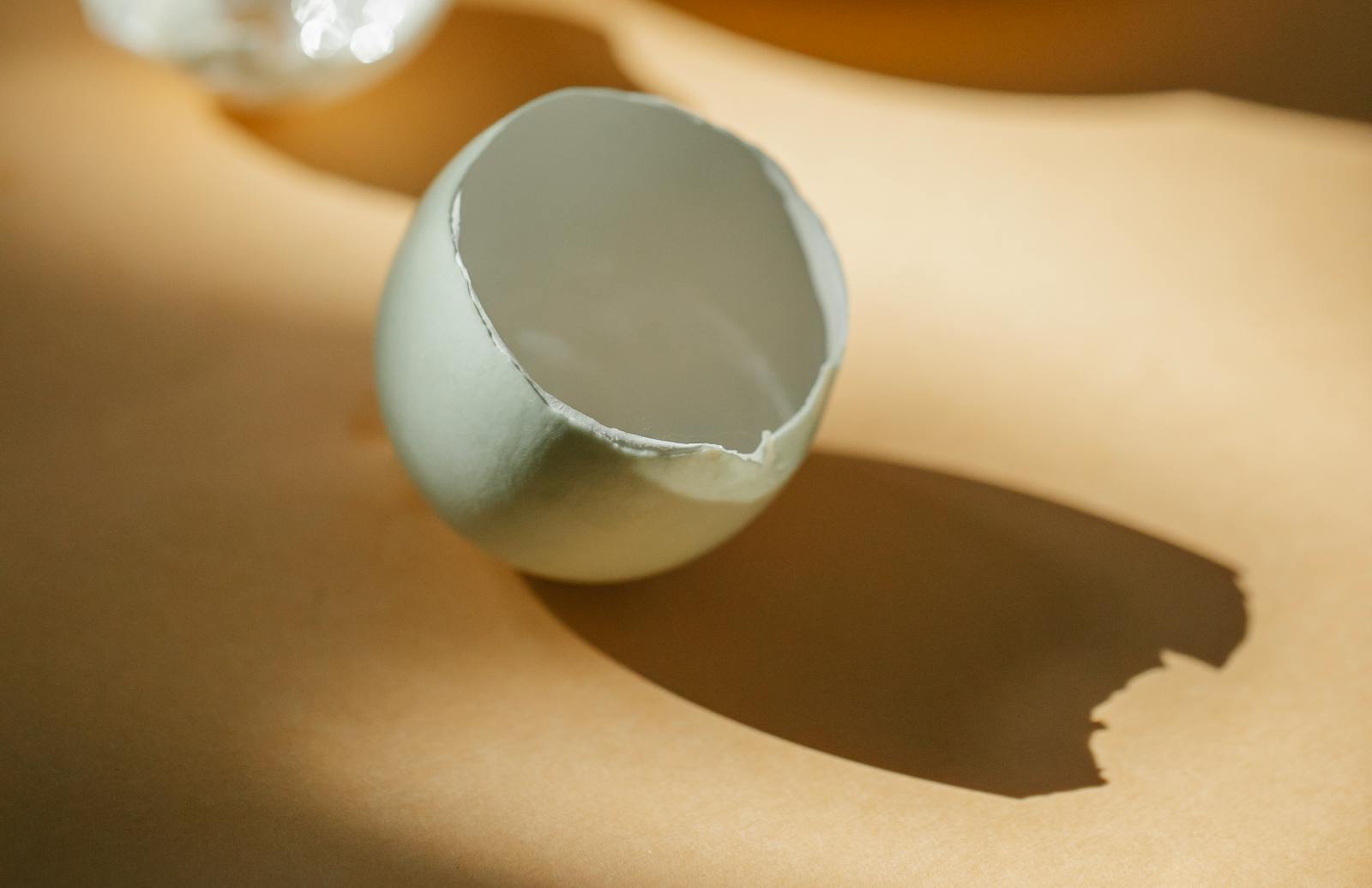 person walking on eggshells