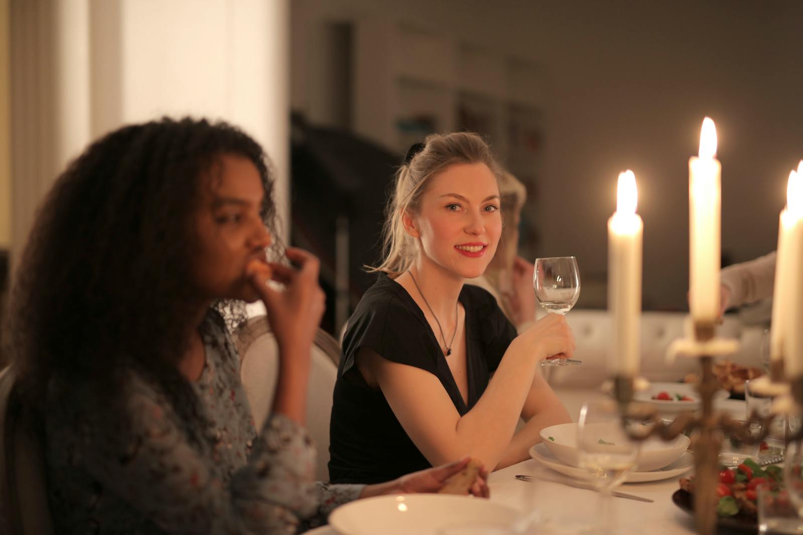 kitchen table evening
