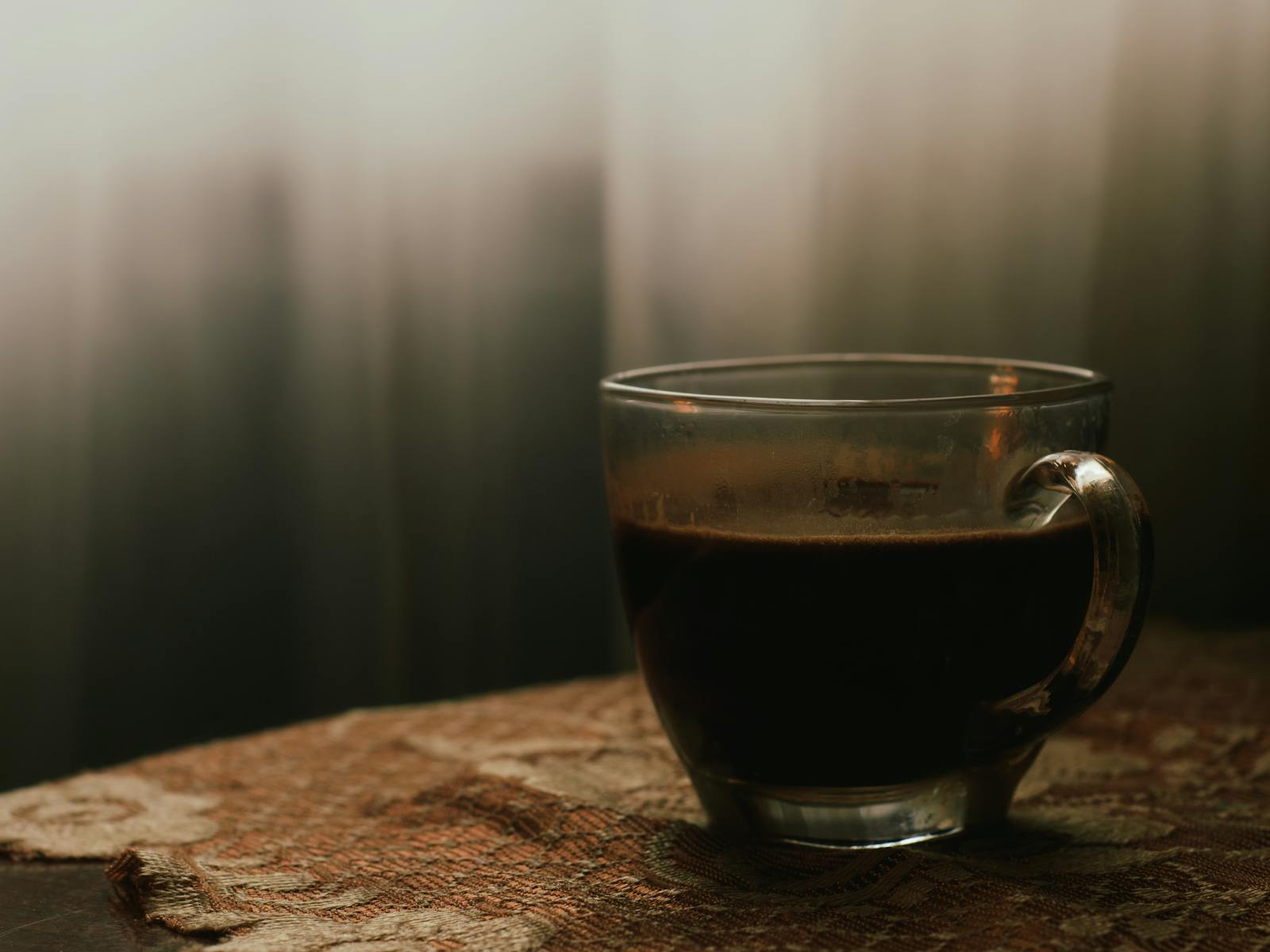 quiet morning coffee