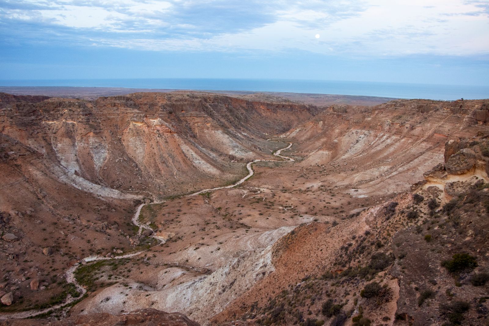 Australian canyon sandstone