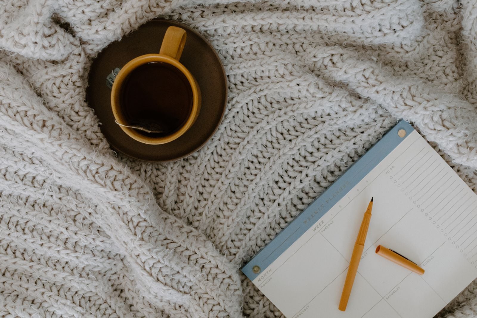 The quiet relief of an empty calendar