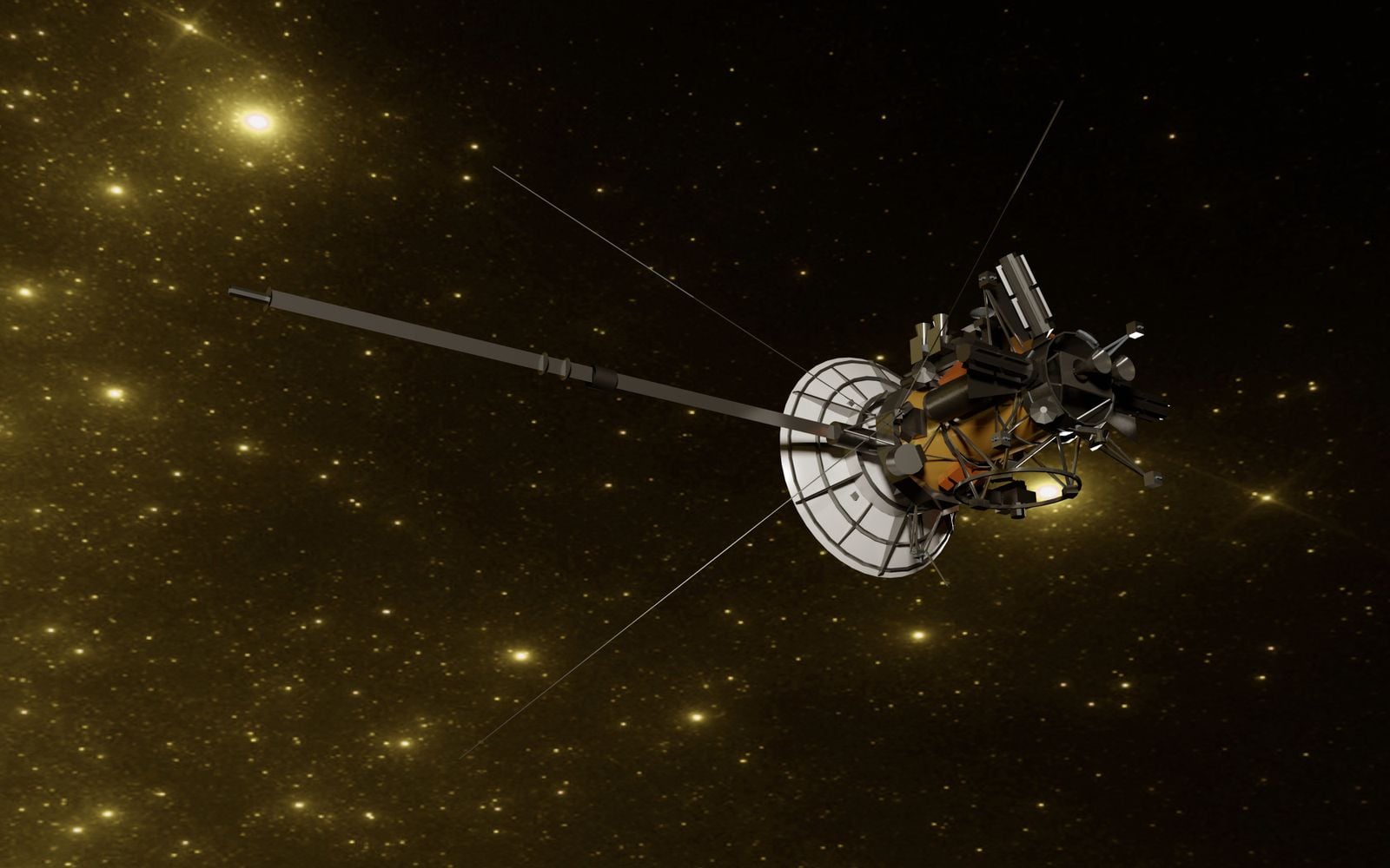 Luna 3 probe replica