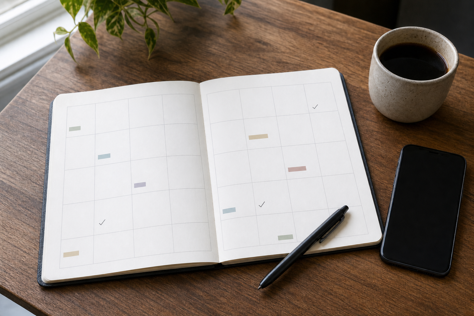 Psychology says people who keep a paper calendar beside their phone aren’t resisting technology—they trust the version of time they can see all at once more than the version that disappears behind a screen