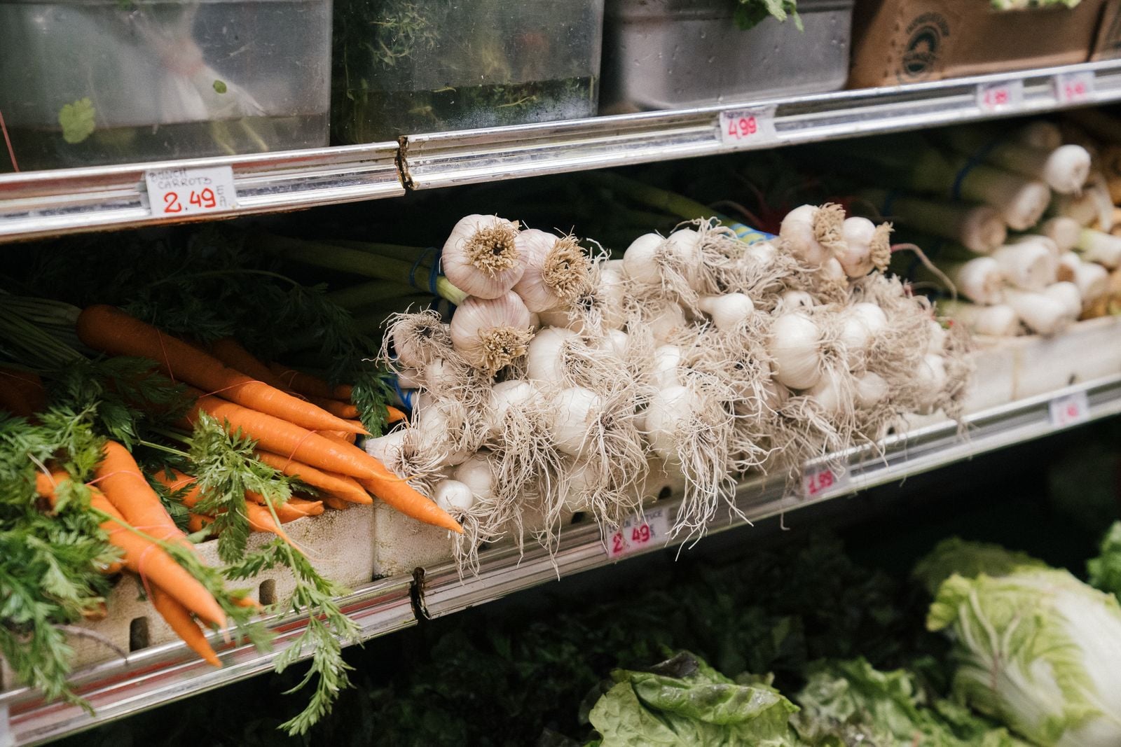 plant based supermarket aisle