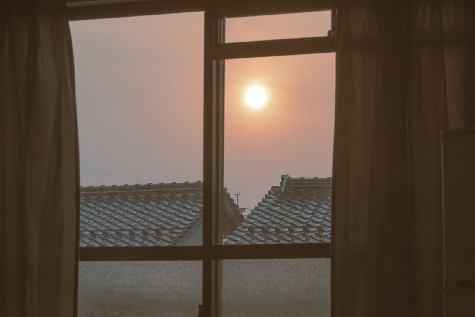 quiet morning window