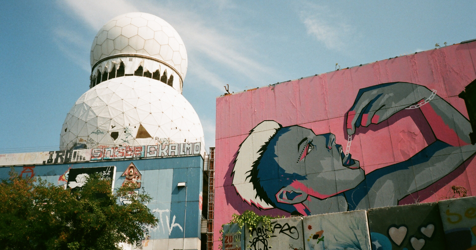Berlin's rubble hill became NSA listening post