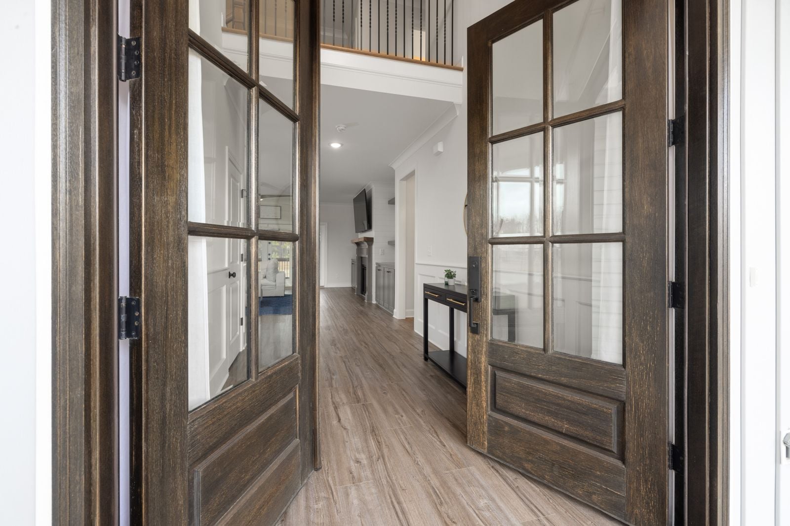 welcoming home doorway