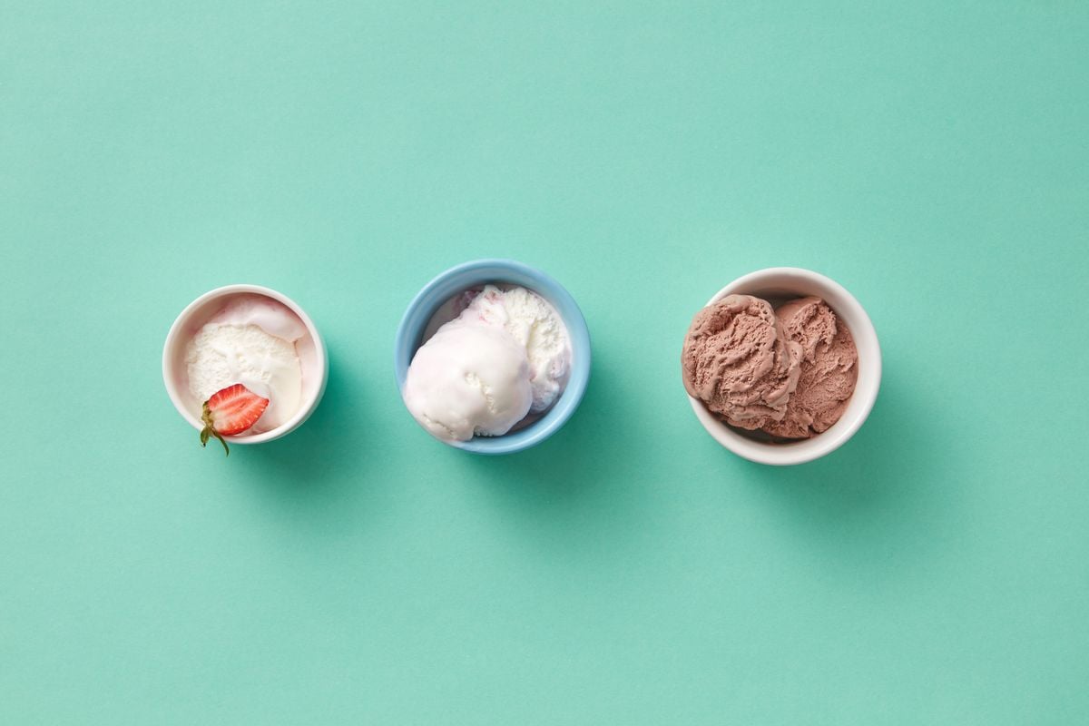 In an experiment published in 1998, people valued 7 ounces of ice cream more highly than 8 when each serving was judged separately — the smaller portion overflowed a 5-ounce cup, while the larger serving of the same ice cream sat below the rim of a 10-ounce cup.